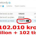 Za jak dlouho ujdete milion kroků?